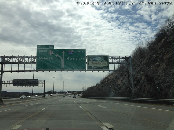 Pancarte d'entrée au New Jersey (7 avril 2018)